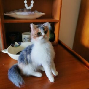 Mini Full Body Figurine(7~10cm)-Cat