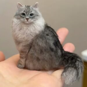 Mini Full Body Figurine(7~10cm)-Cat